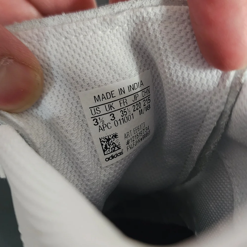 Adidas Stan Smith Junior Size 3.5US - Picture 5 of 6